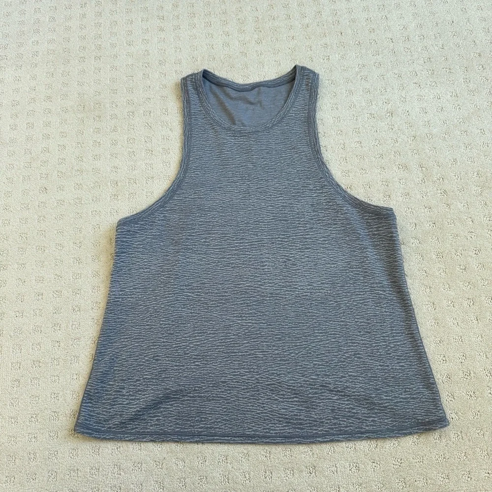 Lululemon athletic tank top heather grey Size 6